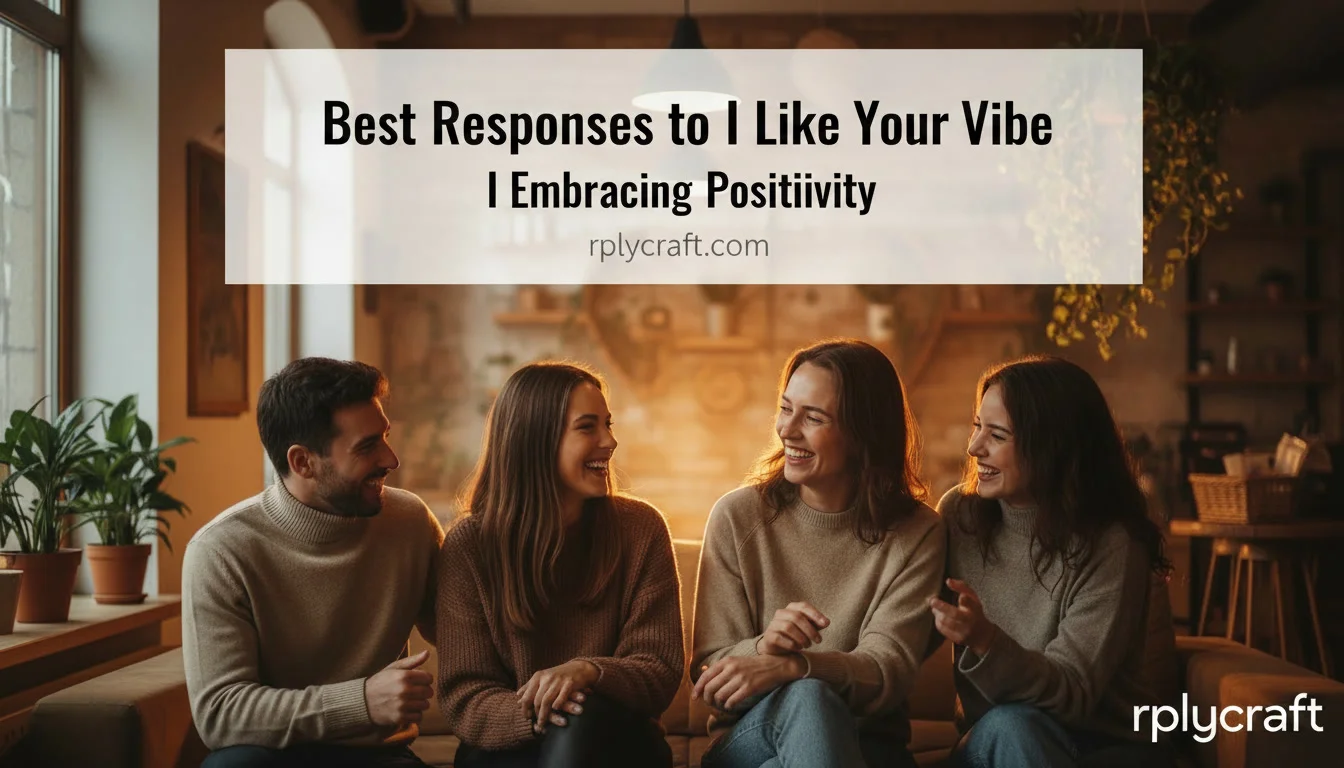 Best Responses to I Like Your Vibe I Embracing Positivity