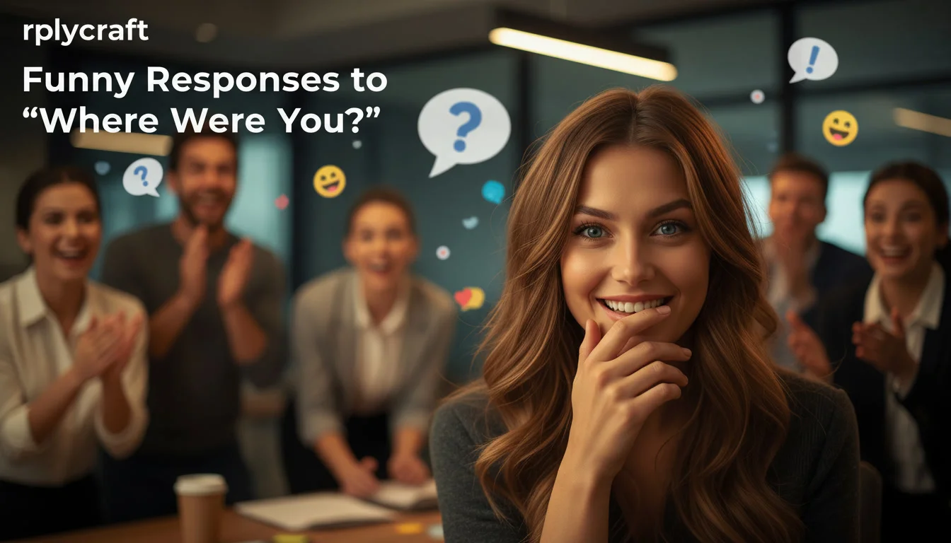 Funny Responses to “Where Were You?”