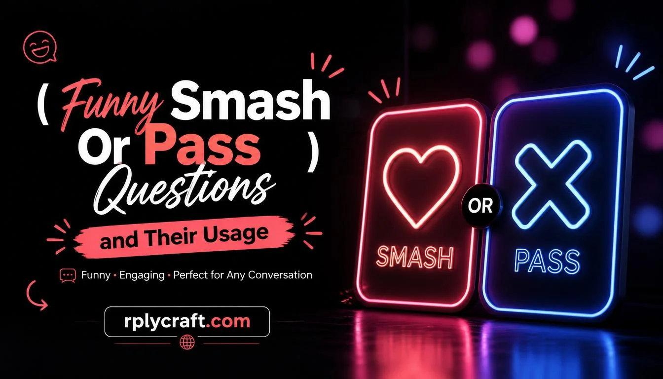 Funny Smash Or Pass Questions
